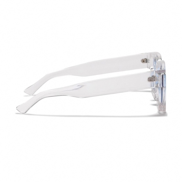 Clear Sky Blue Large Mens Tint Top Quality Retro Summer Hip Hop Sunglasses - Picture 3 of 4